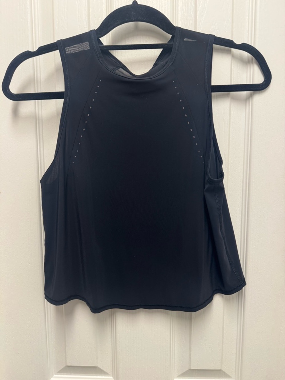 lululemon athletica Black Workout Tank size 4, no tag